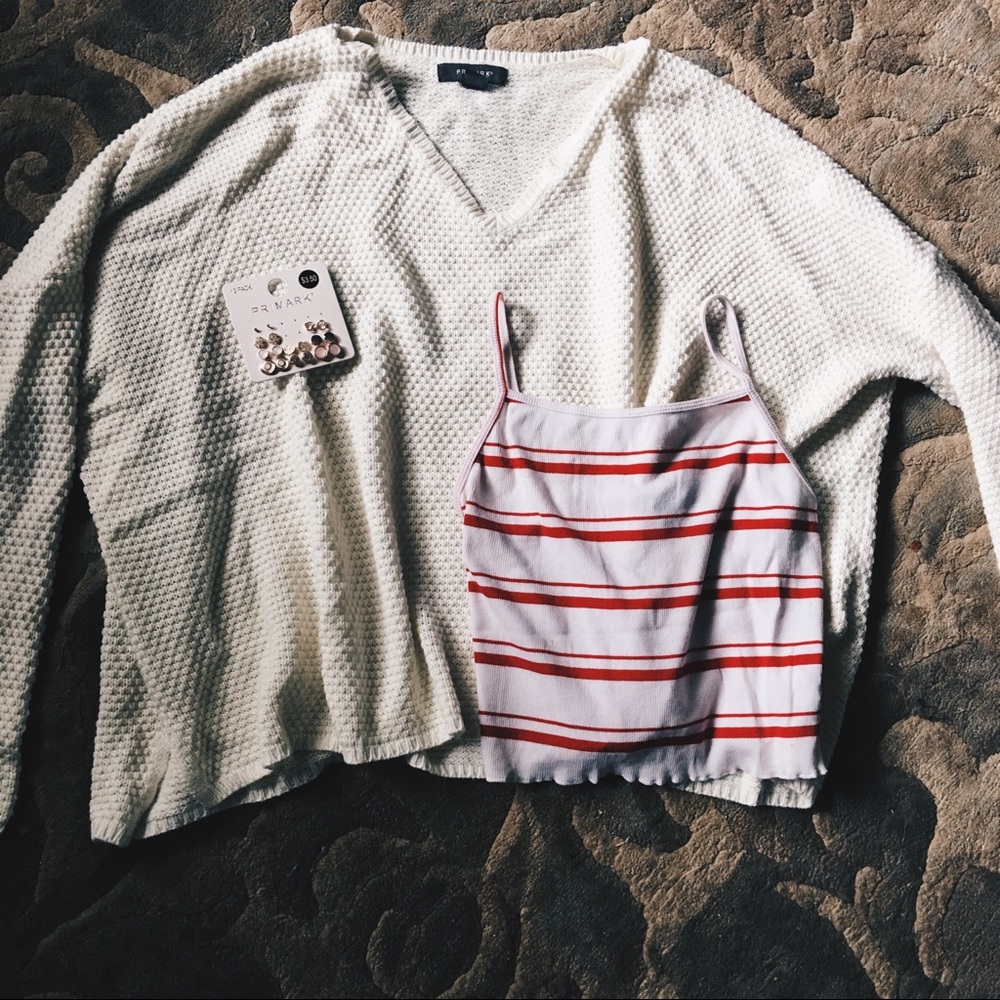 Cropped tank top (bundle)💌